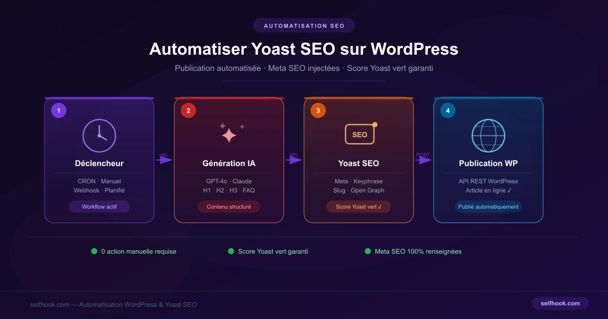 Automatiser Yoast SEO sur WordPress : le guide pratique 2026