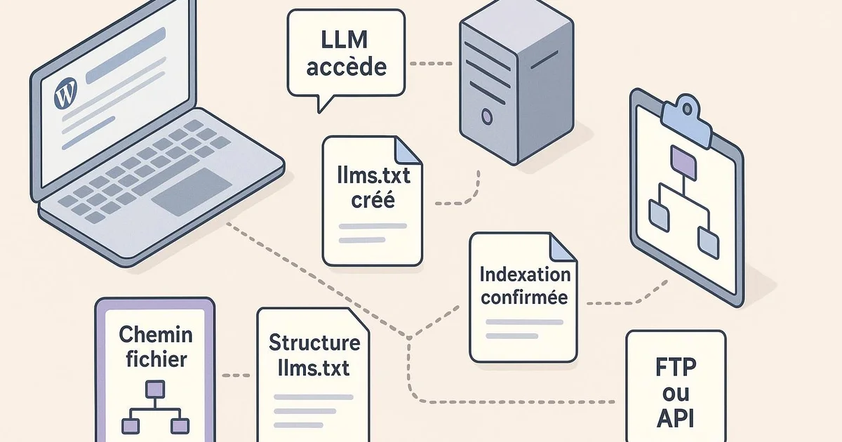 Comment créer un fichier llms.txt sur WordPress : guide complet
