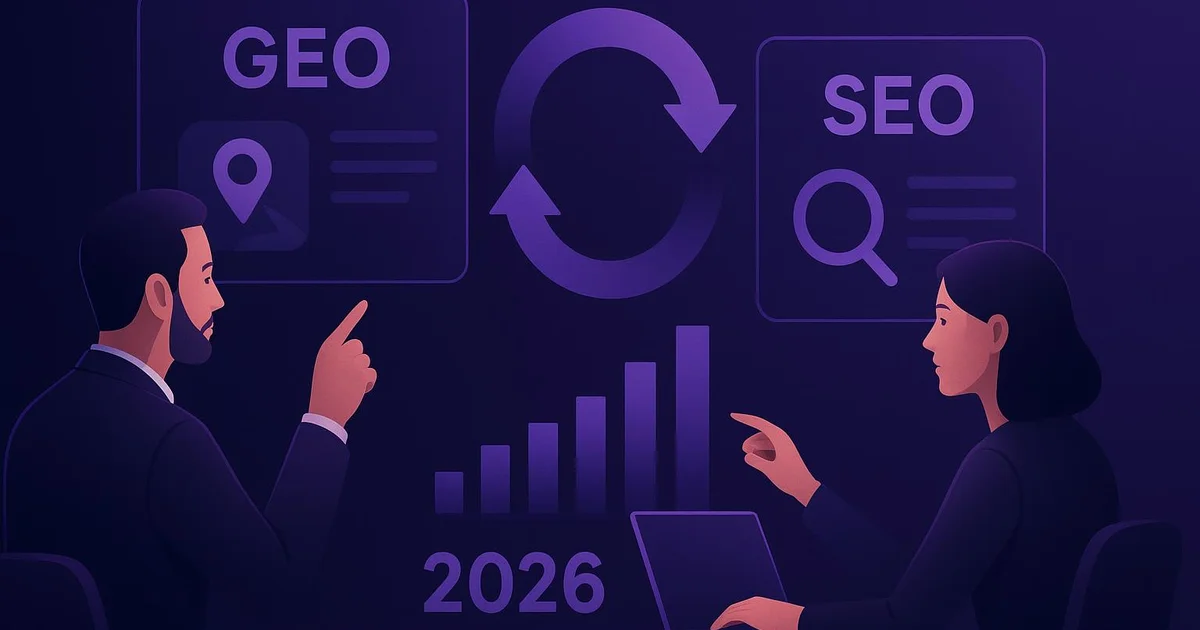 Méthodologie : GEO vs SEO : différences, complémentarité et stratégie 2026