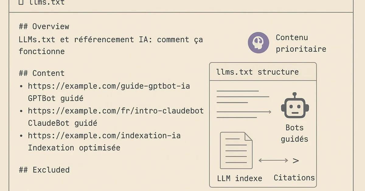 Méthodologie : llms.txt et référencement IA : comment ça fonctionne sur WordPress