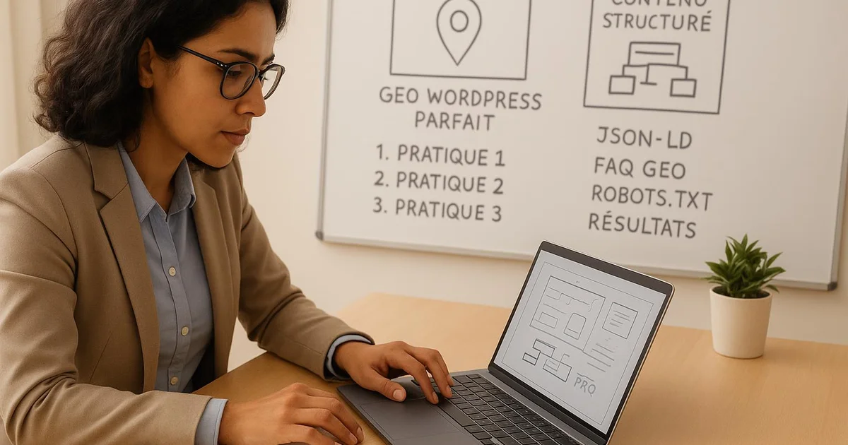 Méthodologie : efficace pratiques GEO WordPress 2026 : le guide