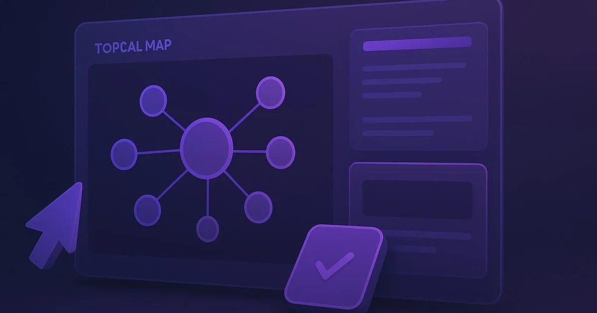 Méthodologie : Topical Map SEO : guide pour structurer votre autorité